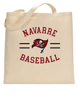 Navarre HS Baseball Curve - Tote Bag