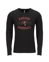 Navarre HS Baseball Curve - Tri Blend Long Sleeve