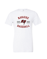 Navarre HS Baseball Curve - Mens Tri Blend Shirt