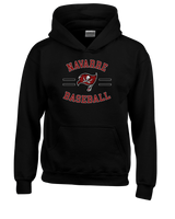 Navarre HS Baseball Curve - Cotton Hoodie