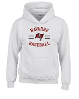 Navarre HS Baseball Curve - Cotton Hoodie