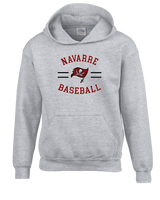 Navarre HS Baseball Curve - Youth Hoodie