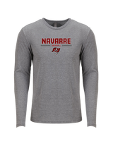 Navarre HS Baseball Keen - Tri Blend Long Sleeve