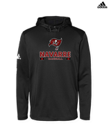 Navarre HS Baseball Stacked - Adidas Men's Hooded Sweatshirt
