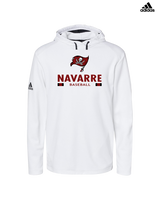 Navarre HS Baseball Stacked - Adidas Men's Hooded Sweatshirt