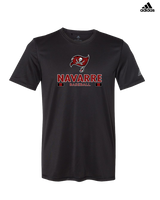 Navarre HS Baseball Stacked - Adidas Men's Performance Shirt