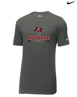 Navarre HS Baseball Stacked - Nike Cotton Poly Dri-Fit