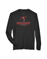 Navarre HS Baseball Stacked - Performance Long Sleeve