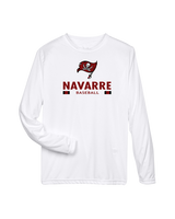 Navarre HS Baseball Stacked - Performance Long Sleeve