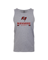 Navarre HS Baseball Stacked - Mens Tank Top