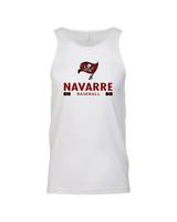 Navarre HS Baseball Stacked - Mens Tank Top