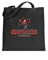 Navarre HS Baseball Stacked - Tote Bag
