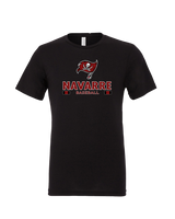 Navarre HS Baseball Stacked - Mens Tri Blend Shirt