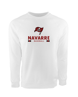 Navarre HS Baseball Stacked - Crewneck Sweatshirt