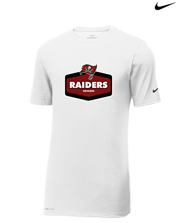 Navarre HS Flag Football Board - Mens Nike Cotton Poly Tee