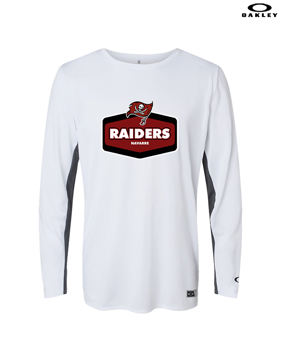 Navarre HS Flag Football Board - Mens Oakley Longsleeve