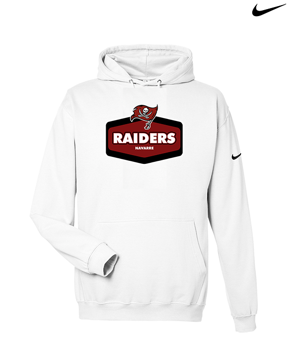 Navarre HS Flag Football Board - Nike Club Fleece Hoodie
