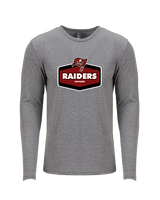 Navarre HS Flag Football Board - Tri - Blend Long Sleeve