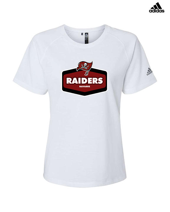 Navarre HS Flag Football Board - Womens Adidas Performance Shirt