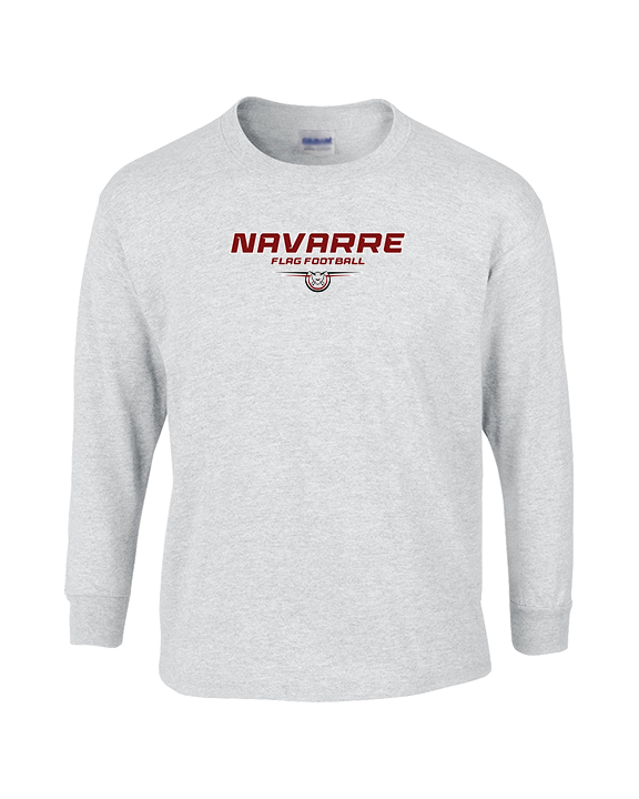 Navarre HS Flag Football Design - Cotton Longsleeve