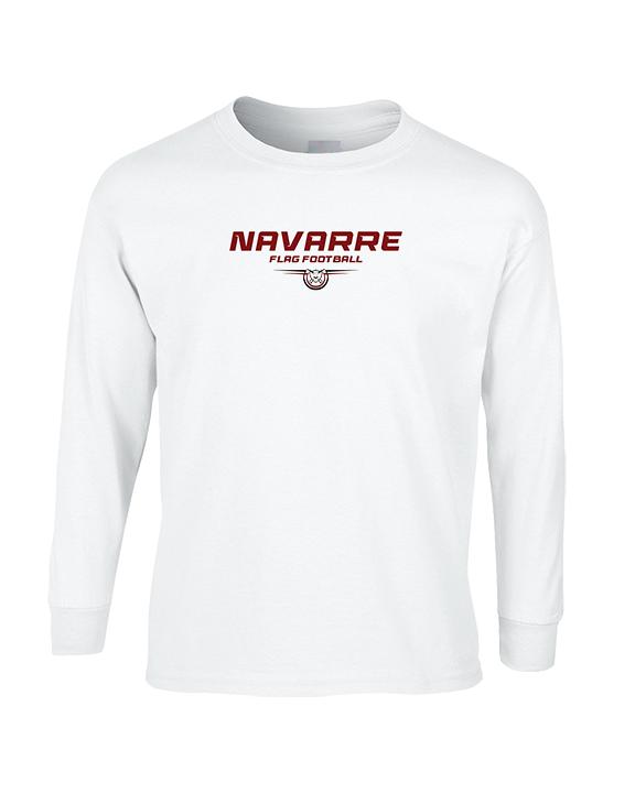 Navarre HS Flag Football Design - Cotton Longsleeve