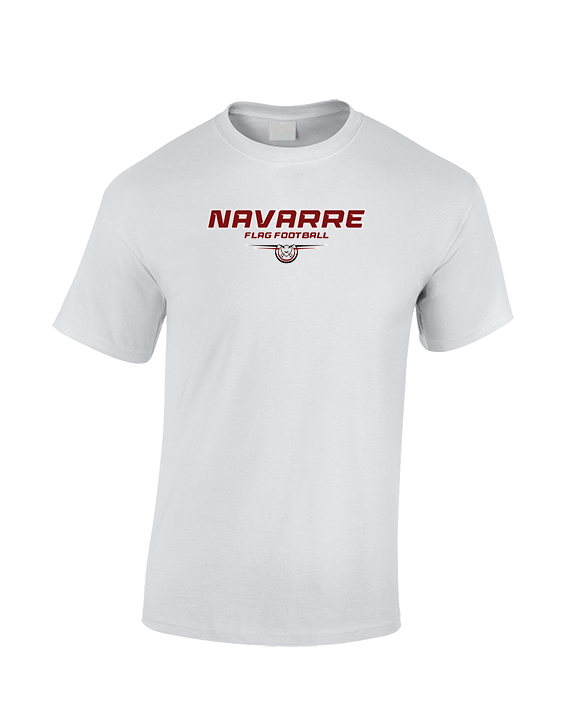 Navarre HS Flag Football Design - Cotton T-Shirt