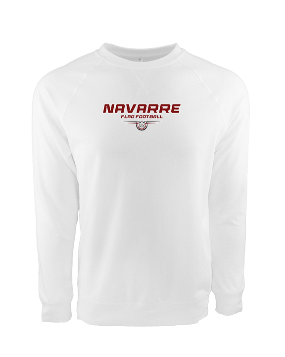 Navarre HS Flag Football Design - Crewneck Sweatshirt