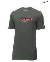 Navarre HS Flag Football Design - Mens Nike Cotton Poly Tee
