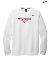 Navarre HS Flag Football Design - Mens Nike Crewneck