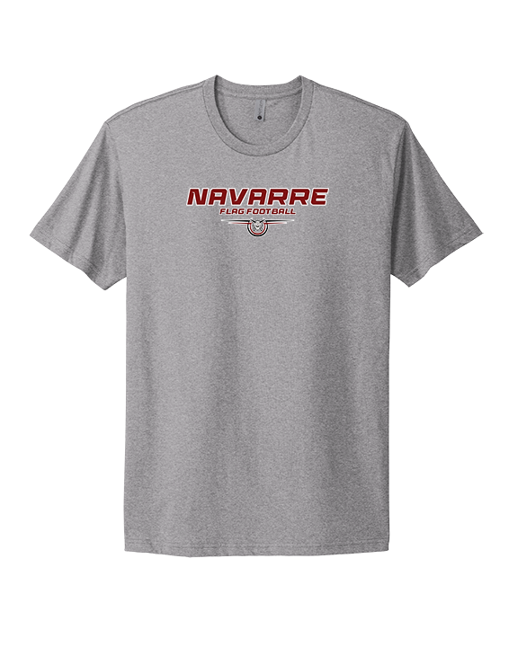 Navarre HS Flag Football Design - Mens Select Cotton T-Shirt
