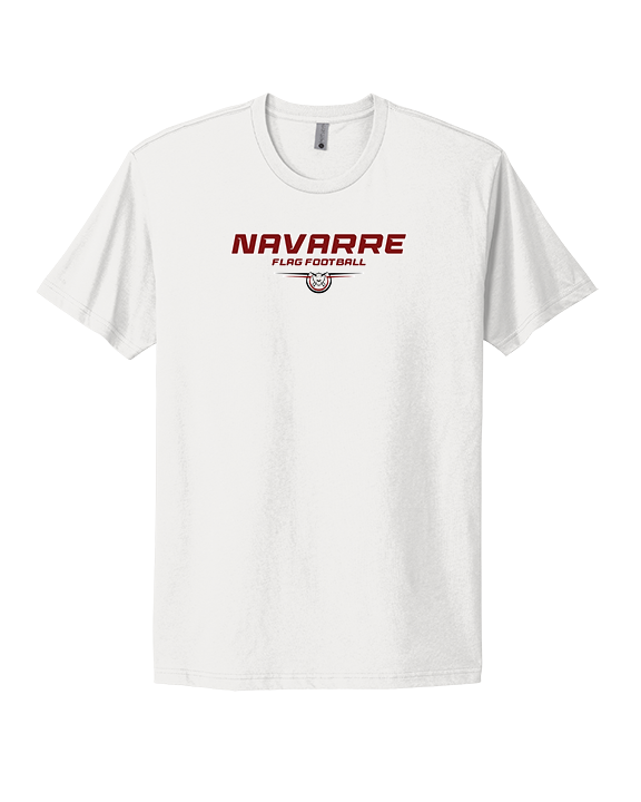 Navarre HS Flag Football Design - Mens Select Cotton T-Shirt