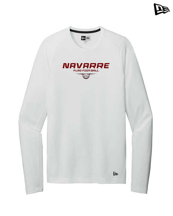 Navarre HS Flag Football Design - New Era Performance Long Sleeve