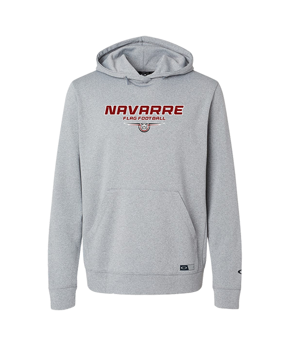Navarre HS Flag Football Design - Oakley Performance Hoodie