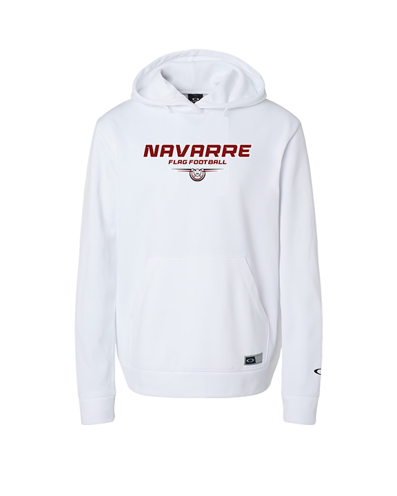 Navarre HS Flag Football Design - Oakley Performance Hoodie