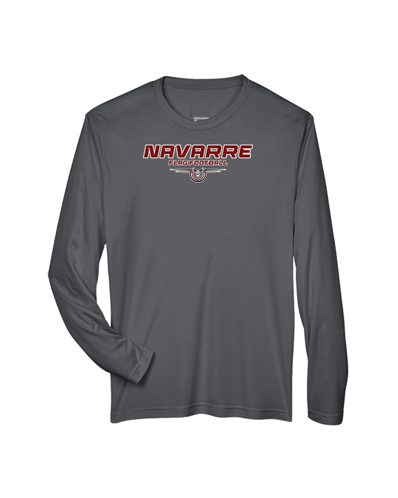 Navarre HS Flag Football Design - Performance Longsleeve