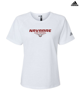 Navarre HS Flag Football Design - Womens Adidas Performance Shirt