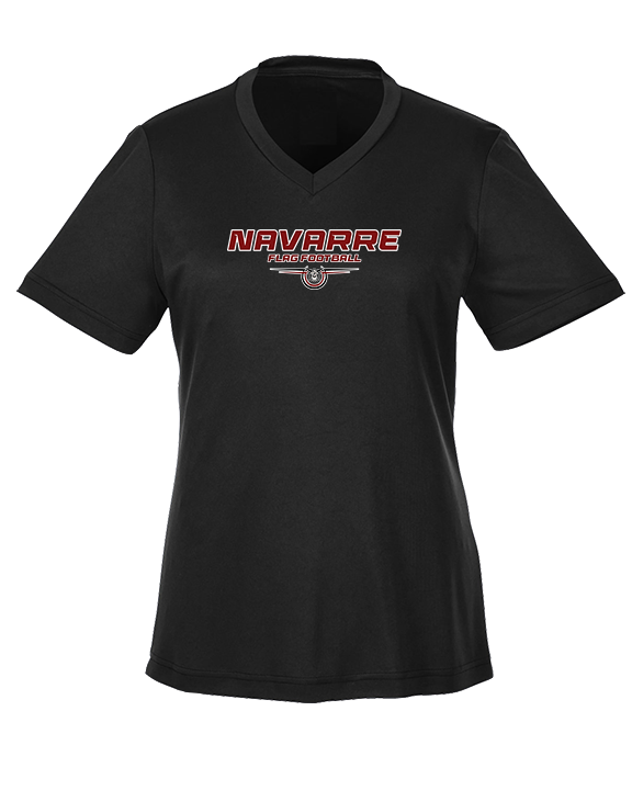 Navarre HS Flag Football Design - Womens Performance Shirt
