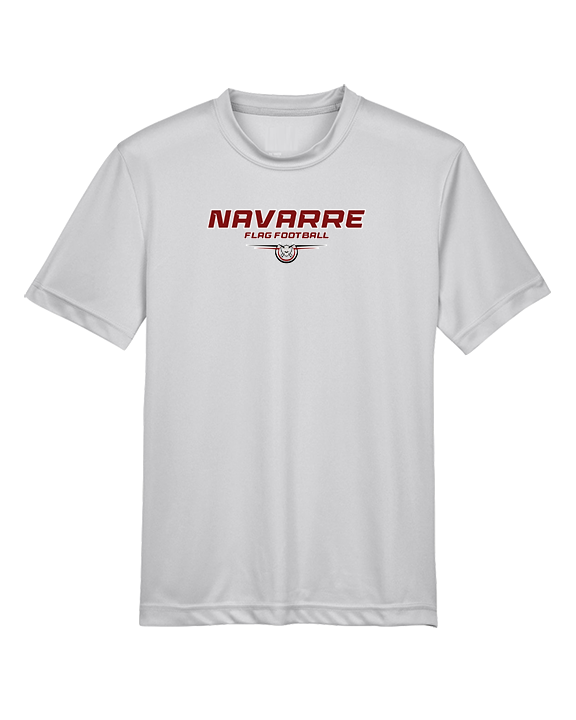 Navarre HS Flag Football Design - Youth Performance Shirt