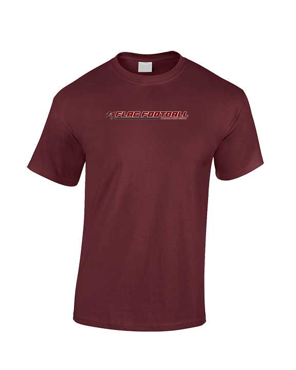Navarre HS Flag Football Lines - Cotton T-Shirt