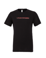 Navarre HS Flag Football Lines - Tri - Blend Shirt