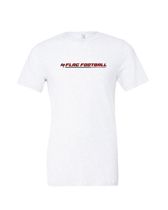 Navarre HS Flag Football Lines - Tri - Blend Shirt