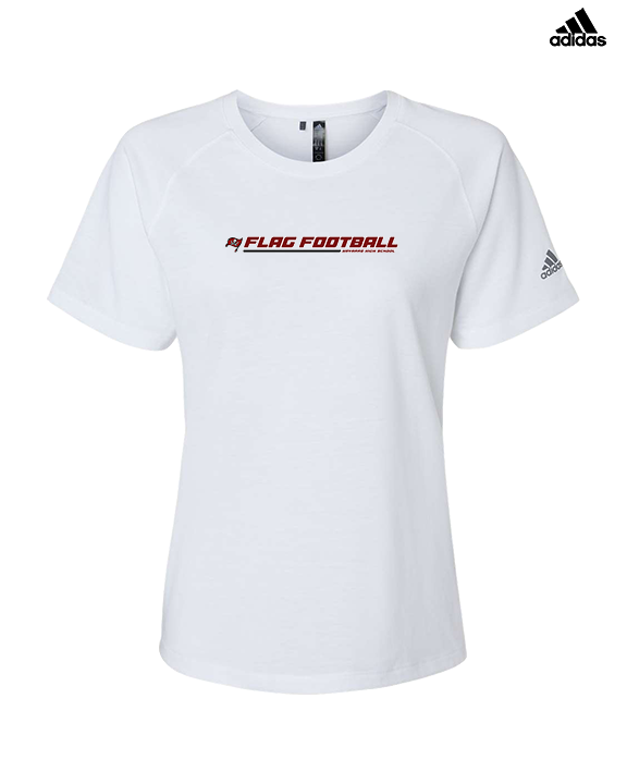 Navarre HS Flag Football Lines - Womens Adidas Performance Shirt