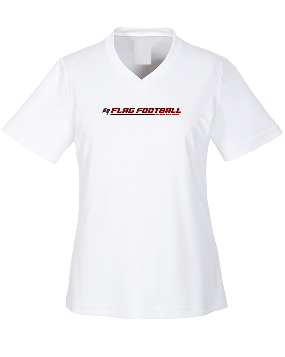 Navarre HS Flag Football Lines - Womens Performance Shirt