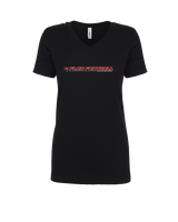 Navarre HS Flag Football Lines - Womens Vneck