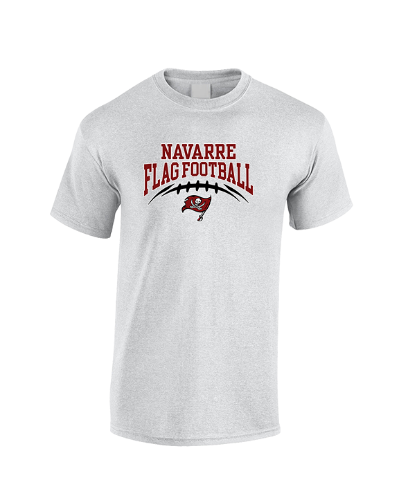 Navarre HS Flag Football School Football - Cotton T-Shirt
