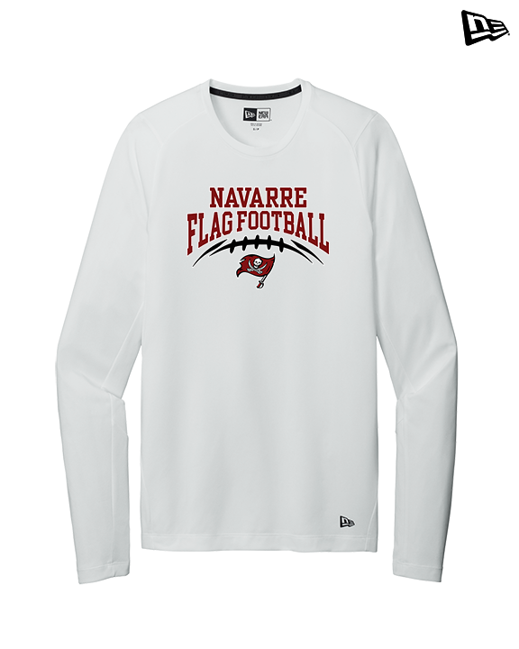 Navarre HS Flag Football School Football - New Era Performance Long Sleeve