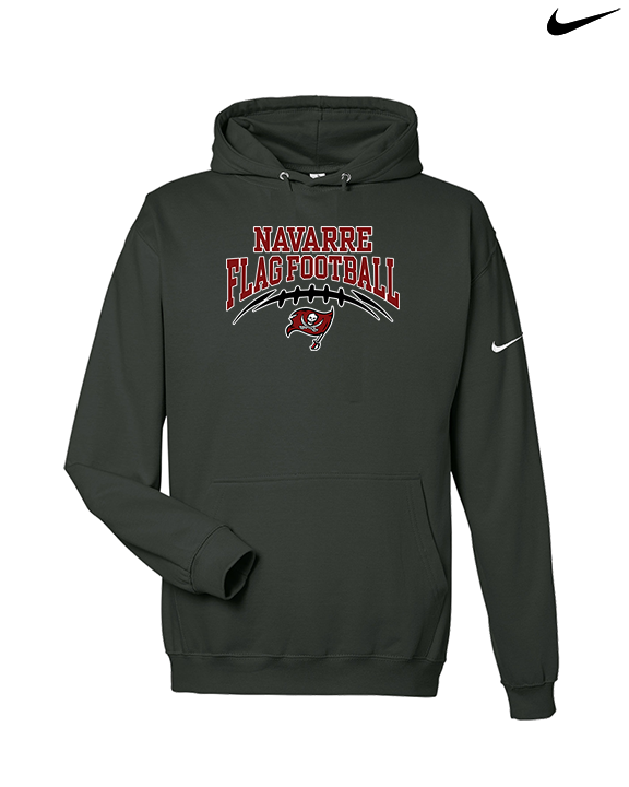 Navarre HS Flag Football School Football - Nike Club Fleece Hoodie