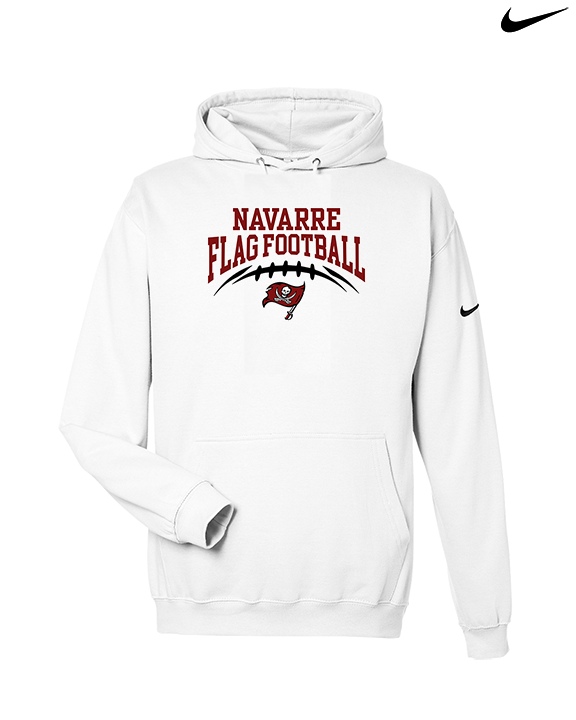 Navarre HS Flag Football School Football - Nike Club Fleece Hoodie