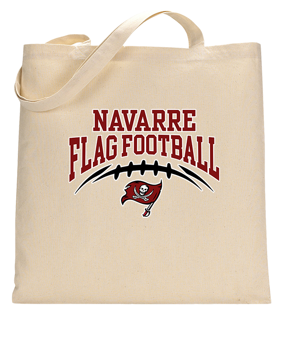 Navarre HS Flag Football School Football - Tote