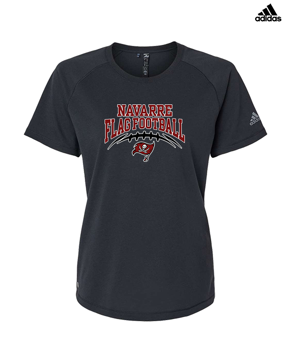 Navarre HS Flag Football School Football - Womens Adidas Performance Shirt